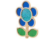 Wandpaneel - Glitterpanelen - Margrieten - blauw - Per Stuk