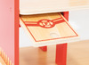 Speelgoed brandweerkazerne - Viga - met accessoires - hout - per set