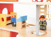 Speelgoed brandweerkazerne - Viga - met accessoires - hout - per set