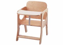 Stoel - Kinderstoel - Bopita - Naturel