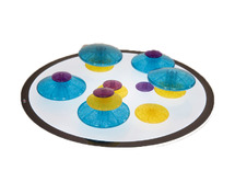 Lichtbord - constructie - gekleurde transparante pebbles 15 stuks