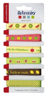 Confituur - Linten - Fruit - Per Stuk