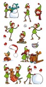 Kerst-puffy-set 2
