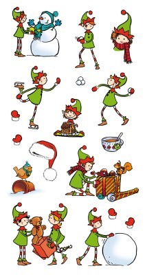 Kerst-puffy-set 2