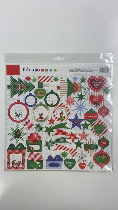 Kerst - Stickers - Decostickers (frans)