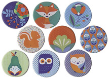 Deco - Kleine Brads - graphic time - per stuk