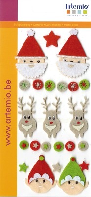 Kerst-vilt-kerstman En Helpers
