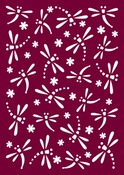Sjabloon - snijsjabloon - Artemio Happy Cut Embossing - libel - per stuk