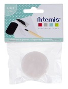 Lino - gum stempel - rond p/st