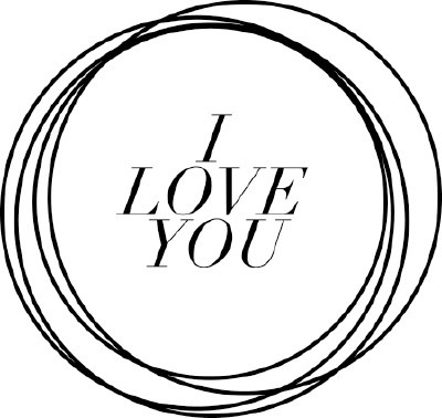 Stempelen - Stempelkussen - I Love You