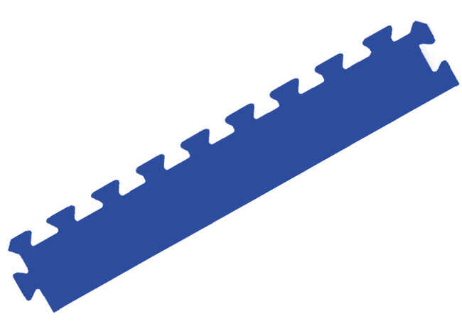 Matten - Bewegen - Vloertegel - Afboording Voor Tx1236 - Schuin - Blauw - Set Van 4