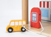 Speelgoed garage - Viga - met accessoires - hout - per set
