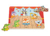 Puzzel - inlegpuzzel - Viga - muziek concert - dieren - met geluid - per stuk