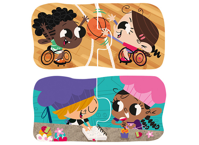 Spel - Inclusiespel - Akros Let’s Play On Equal Terms! - Spelen Op Gelijke Voet! - Per Spel
