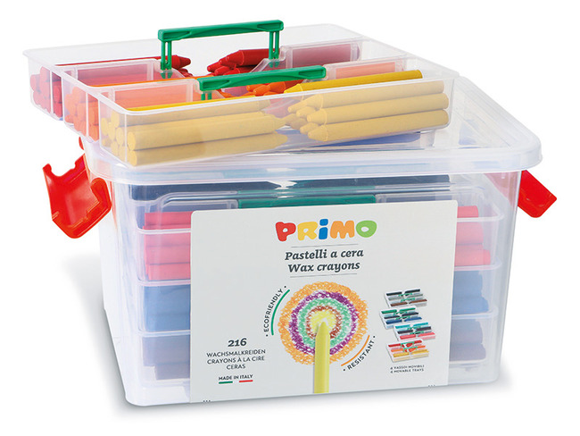 Waskrijt - Primo - Rond - Dun - Voordeelpakket - Set Van 216
