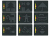 Pre-schrijven - magnetic pad klein - per stuk