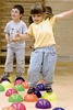 Tactiele omloop-balance bollen