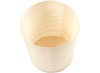 Hout - beker - rond - set van 12