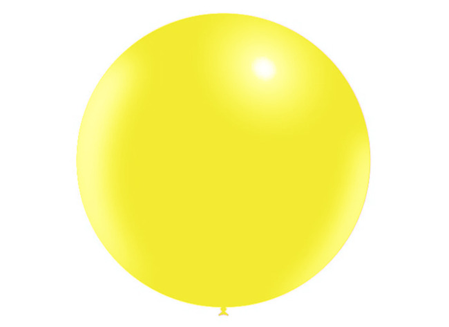 Ballonnen - Maxi - 90 Cm - Geel - Set Van 2