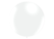 Ballonnen - Maxi - 90 cm - wit - set van 2