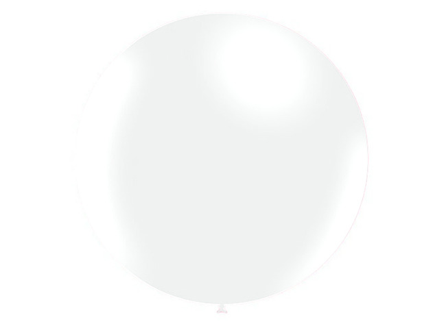 Ballonnen - Maxi - 90 Cm - Wit - Set Van 2