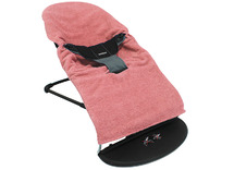 Overtrek in badstof - Babybjorn - Flamingo