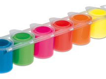 Verf - primo - plakkaatverf - fluo - 6 x 25ml