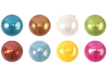 Verfstiften - Slow & Arts - Dot Painting - 30 ml - parelmoer - set van 8