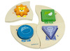 Puzzel - Vormenpuzzel - Beleduc - Small kids - funny four - per spel