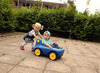 Loopwagen-Grote Duwtruck