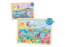 Puzzel - Akros - red de planeet - set van 4