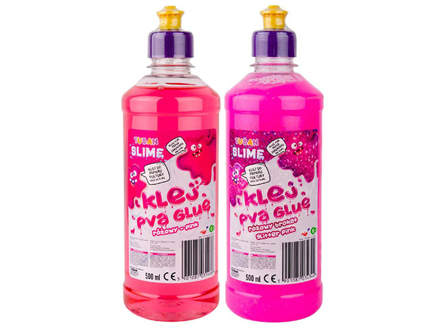 Slijm - Tuban - Lijm - Roze - Set Van 2