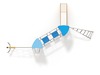Speeltoestel - active - dubbele klimtoren met klimnet