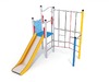 Speeltoestel - active - glijbaantoren met klimnet