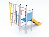 Speeltoestel - active - glijbaantoren met klimnet