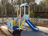 Speeltoestel - active - glijbaanhuisje met platform en klimnet