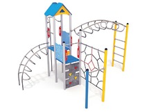 Speeltoestel - active - speeltoren met apenladder