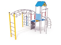 Speeltoestel - active - speeltoren met apenladder