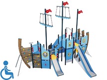 Speeltoestel - active - schip kapitein eenoog