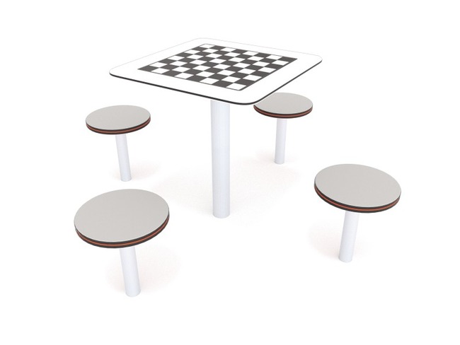 Single - Speeltafel - Schaakbord