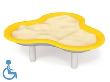 Zandbak - zandtafel voor rolstoelen