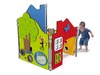 Lage constructie - mini - activiteitenhuisje dieren rondom het huis