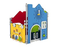 Lage constructie - mini - activiteitenhuisje dieren rondom het huis