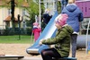 Glijden - vrijstaande glijbaan - l