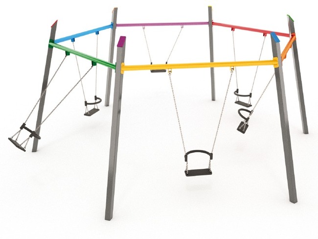 Schommel - Acrobat - Groepsschommel