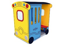 Lage constructie - mini - trein - gesloten wagon