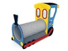 Lage constructie - mini - trein - locomotief