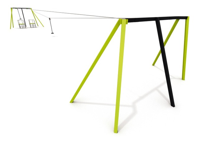 Kabelbaan - Duo - Platform