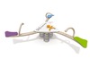 Wippen - veerdier - tripple - acrobat