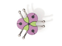 Wippen - driezitter - lelie